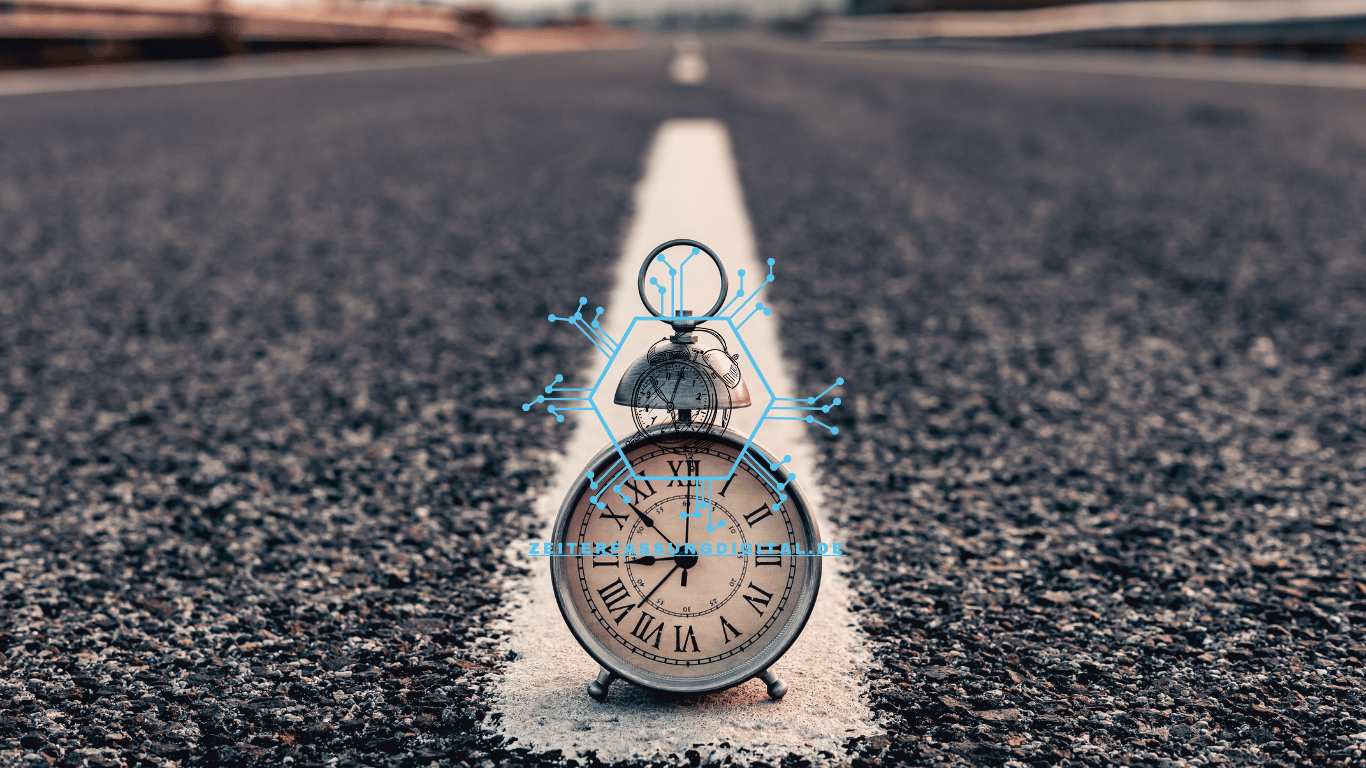 Moderne digitale Zeiterfassungsterminals in einem Büroumfeld, symbolisierend die fortschrittliche Arbeitszeitüberwachung und -verwaltung.