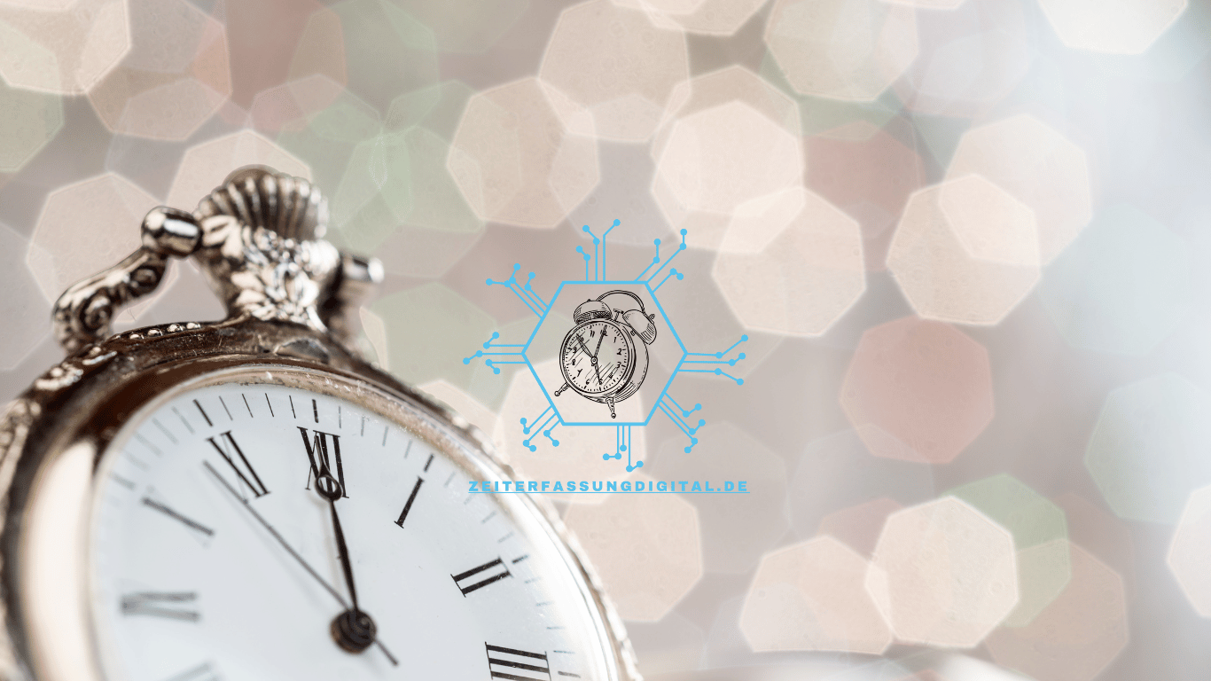 Moderne digitale Zeiterfassungsterminals in einem Büroumfeld, symbolisierend die fortschrittliche Arbeitszeitüberwachung und -verwaltung.